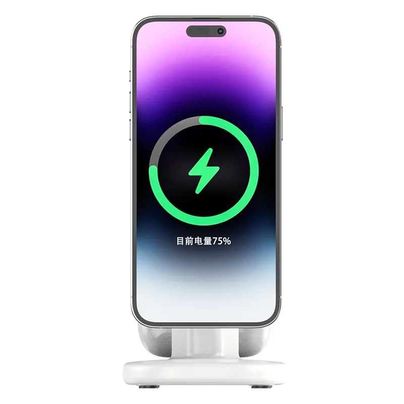 Best Selling Product 15W Foldable Magnetic Three In One Wireless Charger Station for Iphone 14/13 Pro Fast Charging