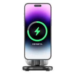 Best Selling Product 15W Foldable Magnetic Three In One Wireless Charger Station for Iphone 14/13 Pro Fast Charging