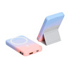 Hot Selling Colorful 10000mAh Wireless Portable Magnetic Chargers Tpye C Powerbank For Android And Appl wireless charger